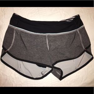 Lululemon 4-way stretch shorts